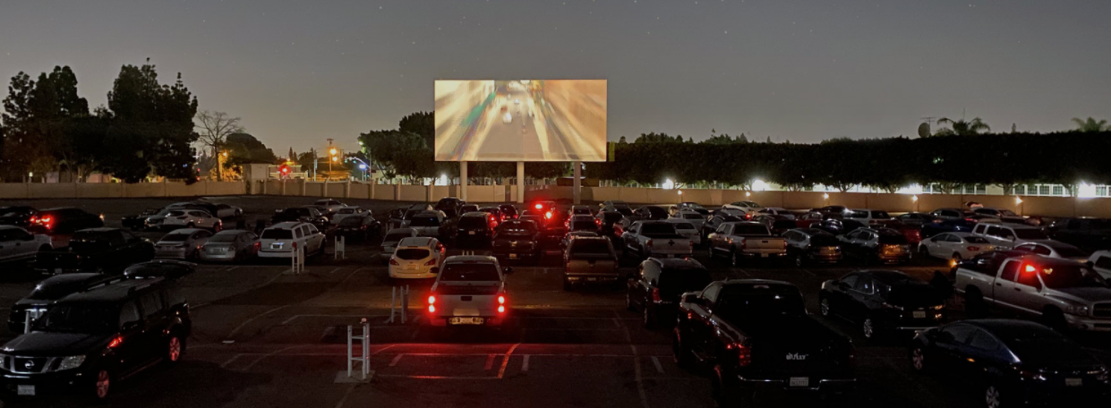 l.a. to paramount drive in theaters